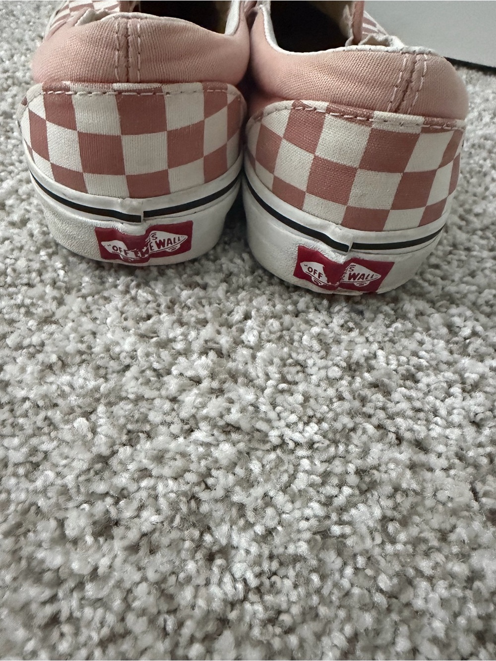Vans Classic Slip-On Checkerboard Rose Dawn Pink/White - Picture 4 of 6